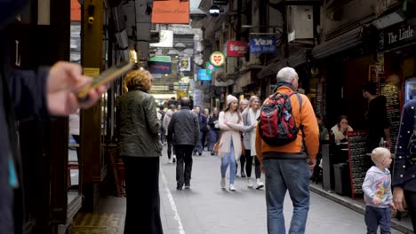 Kaffeestraße,-Kaffeegasse-Melbourne-Central-Place-Melbourne-Kaffeespur,-Kaffee-In-Melbourne