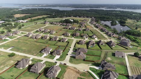 Imágenes-Aéreas-De-Barrios-En-Hickory-Creek-Texas