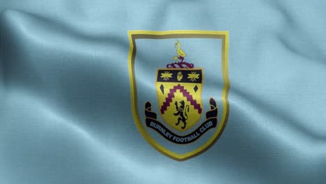 Bucle-Animado-De-4k-De-Una-Bandera-Ondeante-Del-Equipo-De-Burnley-De-Fútbol-De-La-Liga-Premier-En-El-Reino-Unido