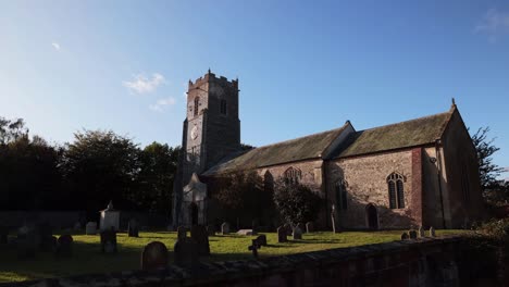 Timelapse-of-English-Church-day-to-evening.-Cloudy-overcast