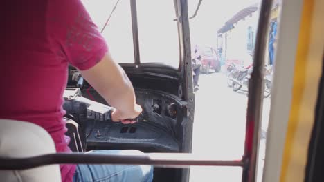 Looking-out-of-TukTuk-in-Antigua-Guatemala