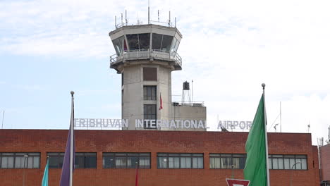 Kathmandu,-Nepal---21.-September-2019:-Internationaler-Flughafen-Tribhuvan-In-Kathmandu,-Nepal