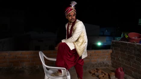 Groom-in-Sherwani