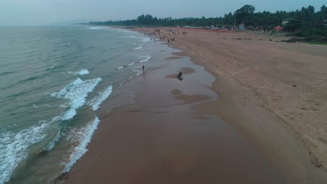 Playa-De-Kumta-Sur-De-La-India-Playa-Limpia