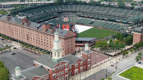 Camden-Station,-Oriole-Park-In-Camden-Yards,-Heimat-Des-Baseballteams-MLB-Orioles