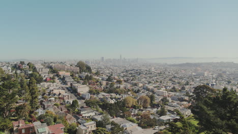 Casas-En-Un-Barrio-De-San-Francisco