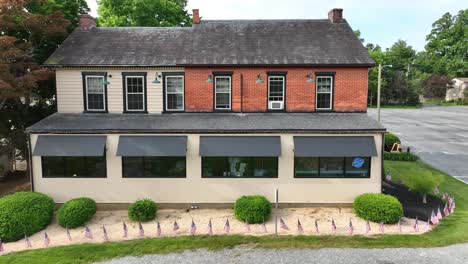 Front-facade-of-old-house-converted-into-restaurant