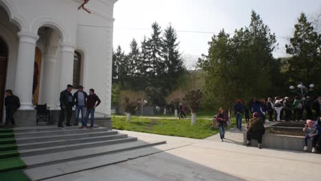 Kokosh-Monastery,-Romania-April-21,-2019