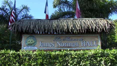 Das-Haus-Des-Schriftstellers-James-Norman-Hall-In-Papeete,-Tahiti