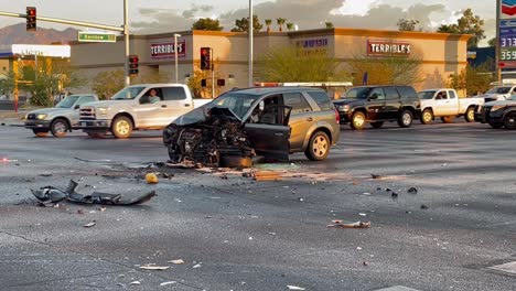 Major-front-end-damage-from-crash-at-intersection