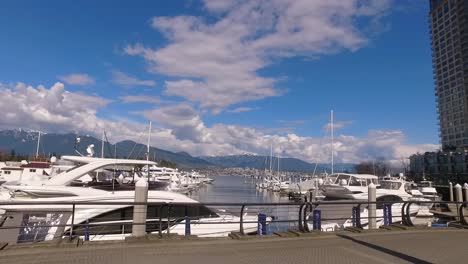 Yacht-Boats-near-Coal-Harbour