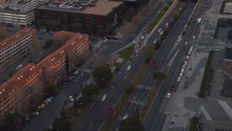 Views-from-Torre-Espacio-at-sunset