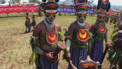 Papua-Neuguinea-Stammesshow