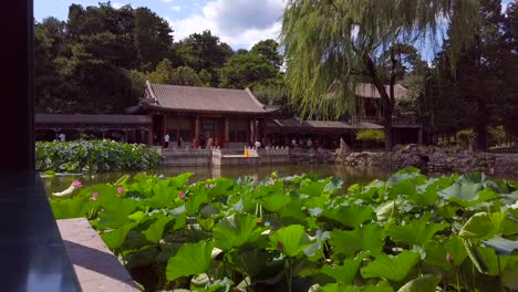 Garten-Der-Harmonischen-Freuden-Xiequ-Yuan-Im-Sommerpalast-In-Peking,-China,-14.08.2019