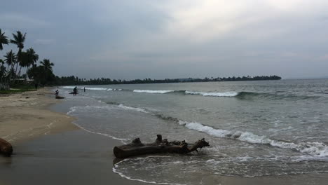 Una-Hermosa-Playa-En-Wewak,-Papua-Nueva-Guinea