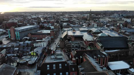 Centro-De-La-Ciudad-De-Bolton-Durante-El-Bloqueo-De-La-Pandemia-De-Coronavirus