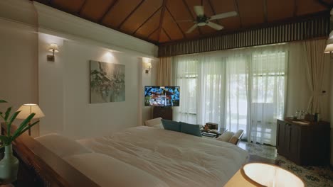 A-beautiful-guest-room-in-a-tropical-resort-with-Indochine-architecture