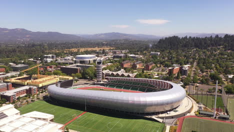 Estadio-De-Campo-De-Hayward-En-Eugene,-Oregon