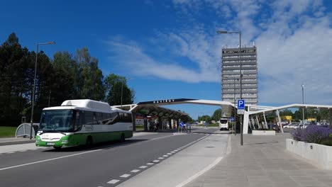 SOR-BN12-CNG-intercity-bus-of-3CSAD-company-at-Havirov-train-station,-Czech-Republic