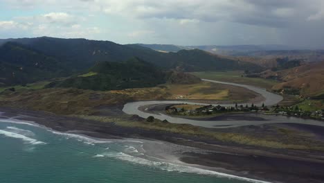 west-coast-new-zealand-north-island-aerial-drone-view-4k-native-bush