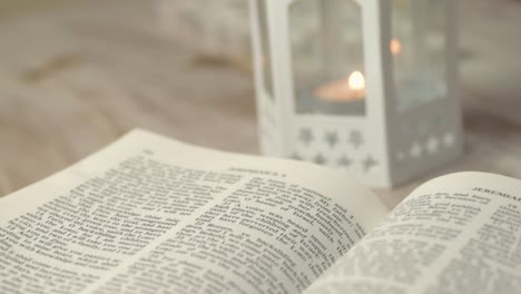 Reading-bible-by-candlelight-lantern