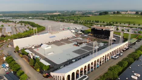 Luftdrohne-Enthüllt-Das-Stadion-Im-Hershey-Park