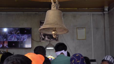 good-luck-temple-bell-using-by-local-akvira-devi-temple-Lonavala-India