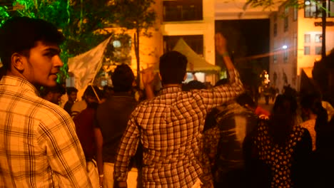 Students-Dancing-in-College-Fest-in-Kerala