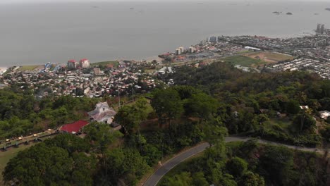 Built-in-1804-for-protection-against-the-Napoleonic-fleet,-the-fort-looks-over-the-city-of-St-James-and-has-a-great-view-of-the-Gulf-of-Paria