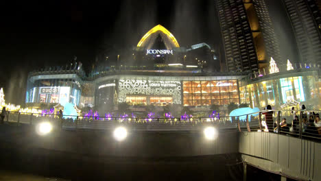 Bangkok,Thailand---12-Dec-2020-Dancing-fountain-show-in-Iconsiam,the-longest-water-dance-in-Southeast-Asia-of-light-colour-and-sound,a-new-global-landmark,Iconsiam-newest-shopping-mall-in-bangkok