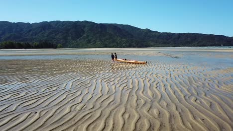 Sandige-Bucht,-Abel-Tasman-Nationalpark,-Neuseeland