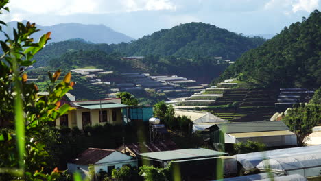 The-Moon-Valley-with-the-Greenhouses-of-Dalat-in-Vietnam