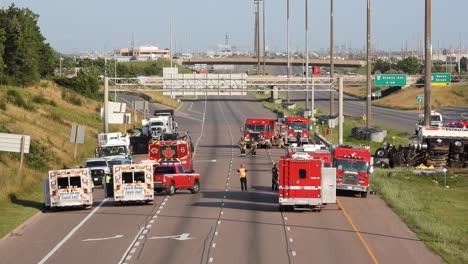 Oil-tanker-accident-in-Brampton,-Canada