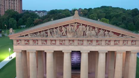 Parthenon-Replik-An-Der-Vanderbilt-University,-Nashville,-Tennessee