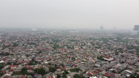 Toma-Aérea,-Residencial-Densamente-Poblado