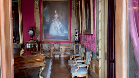 View-of-rooms-inside-Castillo-de-Chapultepec-in-Mexico-city