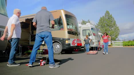 Pullman-WA-United-States---10-12-2021:-people-plays-by-during-the-opening-gameday-at-Washington-State-University