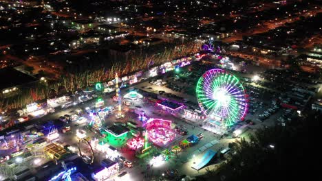 An-aerial-view-of-Santa's-Enchanted-Forest