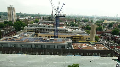 Drone-shot-of-building-under-Construction