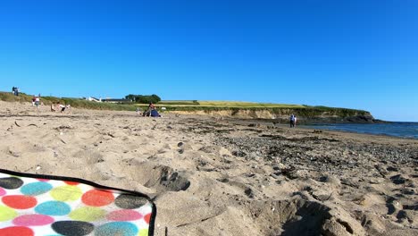 Summer-fun-on-a-beach-in-time-lapse-4k