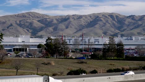 Tesla-Model-S,-Model-X-and-Model-3-Factory-in-Fremont,-California