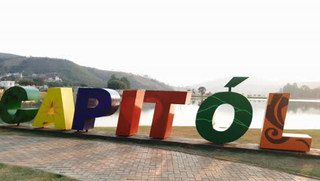 Capitolio-waterfront-with-colorful-sign