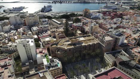 Vista-Superior-Aérea-De-La-Catedral-De-Almería