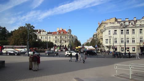 Avenida-Gediminas-Durante-La-Feria-Anual-De-Artesanía-Tradicional