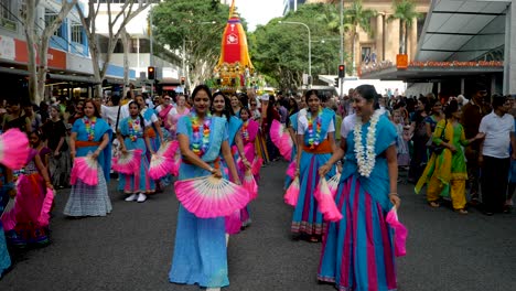 Ratha-yatra,-Fest-Der-Streitwagen-In-Brisbane-2018