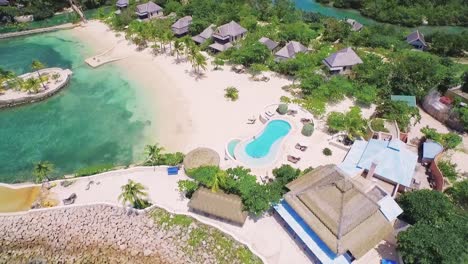 Aerial-view-of-goldeneye-resort,-location-of-filming-for-new-James-Bond-film