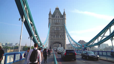 Londres,-Inglaterra,-Circa:-Puente-De-La-Torre-En-Londres,-Reino-Unido