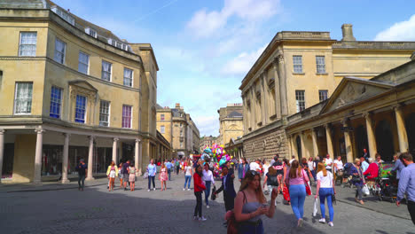 Bath-England,-Circa:-Bath-Stadt-Im-Vereinigten-Königreich