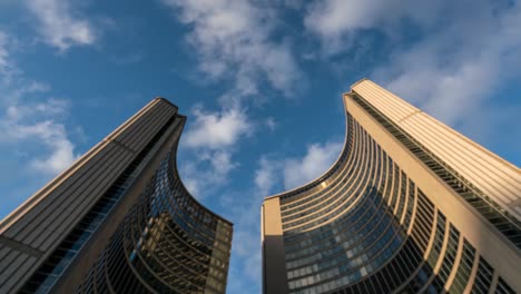 Timelapse-Del-Ayuntamiento-De-Toronto,-Cerrado-Debido-Al-Coronavirus