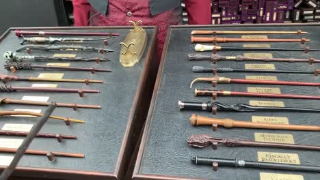 A-collection-of-specialty-wands-replicated-from-the-famous-"Harry-Potter"-book-series